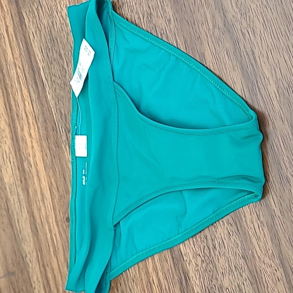 Aerie Teal Bikini Bottom New .  XS